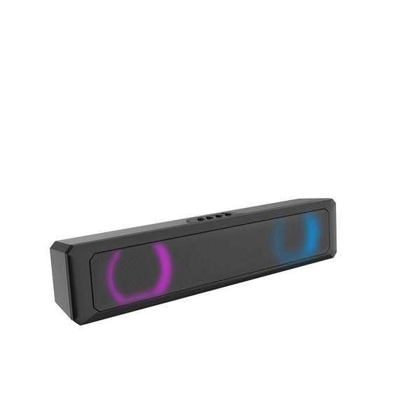 Wireless Bluetooth 5.0 TV Sound Bar Dual Speaker Subwoofer Soundbar Home Theater Carousel 1