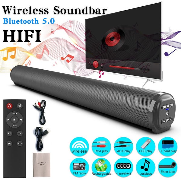 TV Soundbar Desktop Speaker Soundbar Subwoofer Wireless Bluetooth Speaker Carousel 1