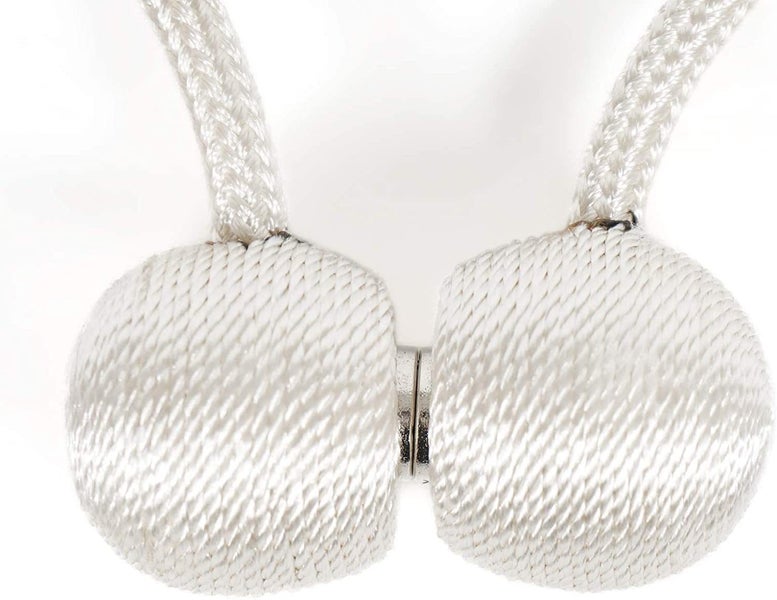 4Pcs Magnetic Curtain Tiebacks White Free Shipping | Local Stock Carousel 2