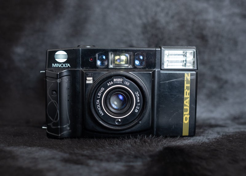 Minolta AF-S Quartz date compact film camera fully working order Carousel 2