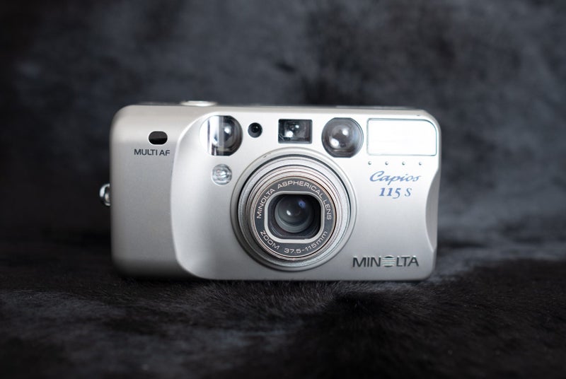 Minolta Capios 115s metal body compact film camera fully working order Carousel 2