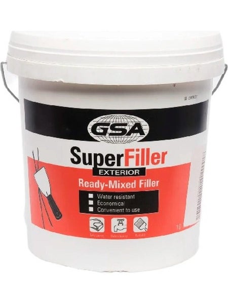 GSA Super Filler Ready To Use Interior & Exterior 10L/13kg SF10 Carousel 1