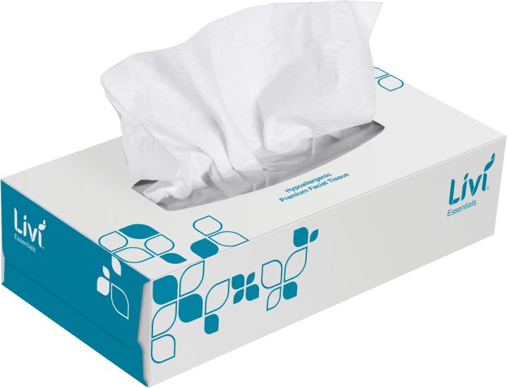Livi Essentials Facial Tissues 2 Ply 100 Sheets-Pack Carousel 1