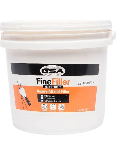 2 x GSA Ready To Use Fine Particle Filler 2L/3.2kg Carousel 2