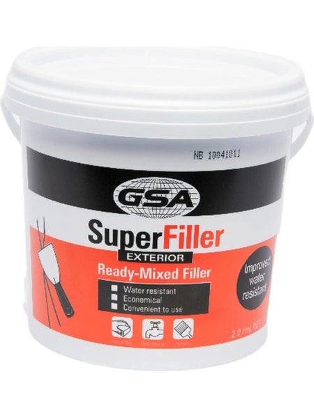 2 x GSA Super Filler Ready To Use Interior & Exterior 2L/2.6kg Carousel 2