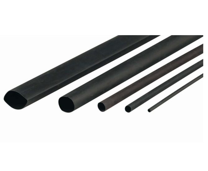 Cabac Heatshrink Thin Wall 51mmx4FT Black 1.2m (Length) Carousel 1