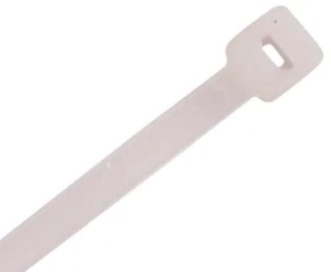 Cabac Cable Tie 100 X 2.5MM Natural 100PK (Packet) Carousel 1