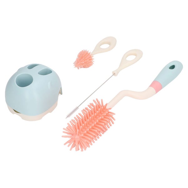 baby bottle brush set silicone bottle cleaning brushes milk bottle cleaning Carousel 1