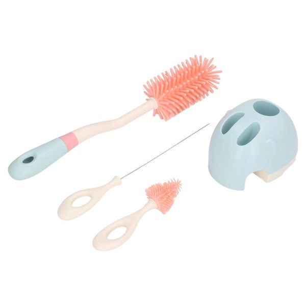 baby bottle brush set silicone bottle cleaning brushes milk bottle cleaning Carousel 5