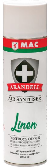 MAC Arandell Air Sanitiser Linen-500 ml-Each Carousel 1