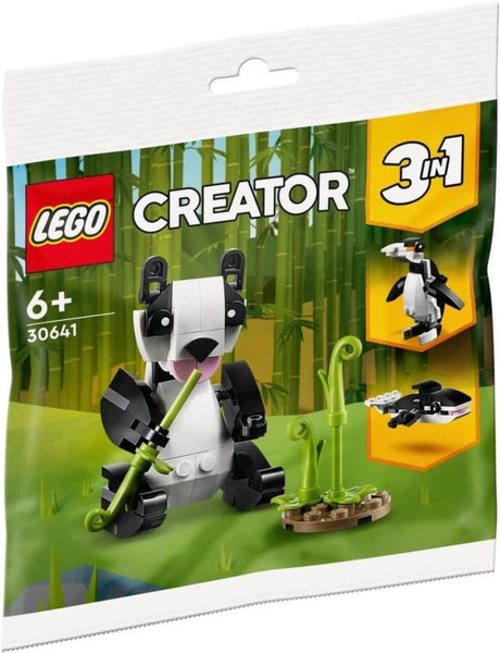 $1 RESERVE LEGO 30641 Creator 3 in 1 Panda Polybag Carousel 1