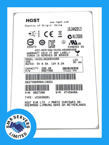 HGST UltraStar SSD400S.B 200GB SAS 6Gb Enterprise SSD Carousel 1