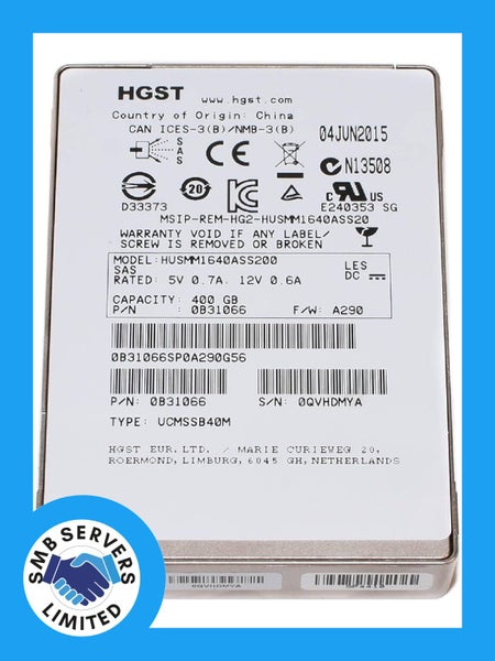 HGST UltraStar SSD1600MM 400GB SAS 12Gb Enterprise SSD Carousel 1