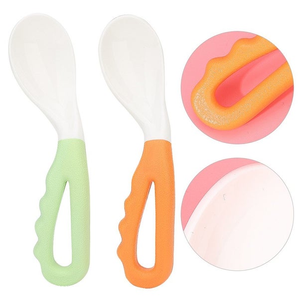 baby spoon baby feeding spoon baby training spoon baby tableware Baby Infant Carousel 1