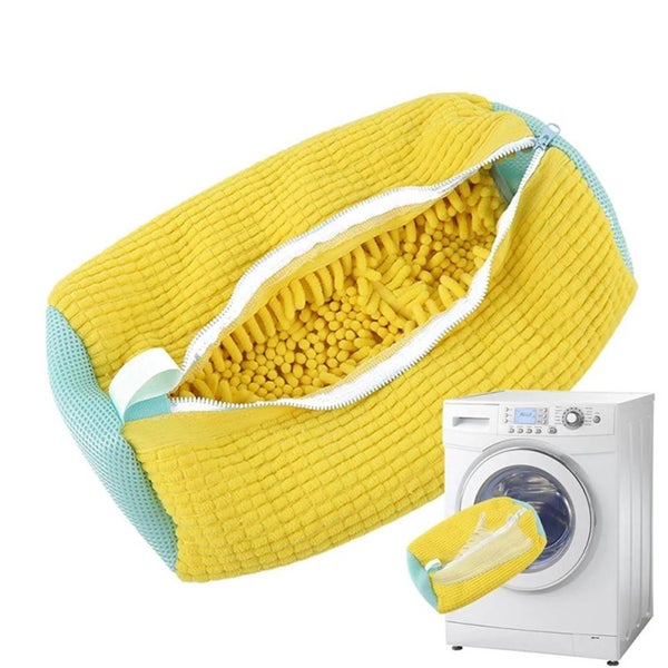 Portable Mesh Laundry Bag Washing Machine Shoes Bag Travel Storage Bags Carousel 1