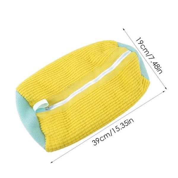 Portable Mesh Laundry Bag Washing Machine Shoes Bag Travel Storage Bags Carousel 6