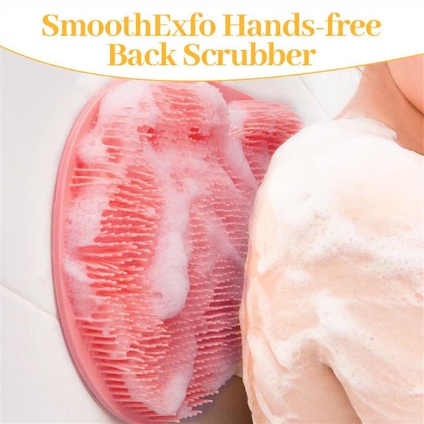 2PCS Hands-Free Back Scrubber,Wall Mounted Back Scrubber for Shower Carousel 2
