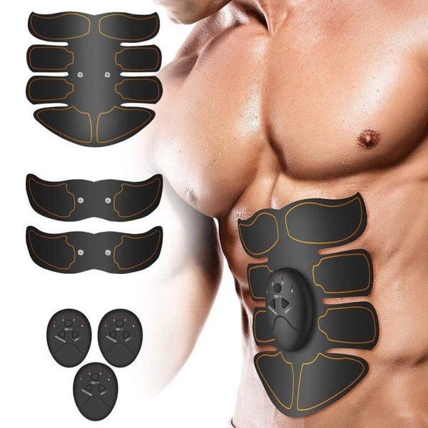 Wireless Electric EMS Muscle Stimulator Toner ABS Abdominal Hip Body Slimming... Carousel 2