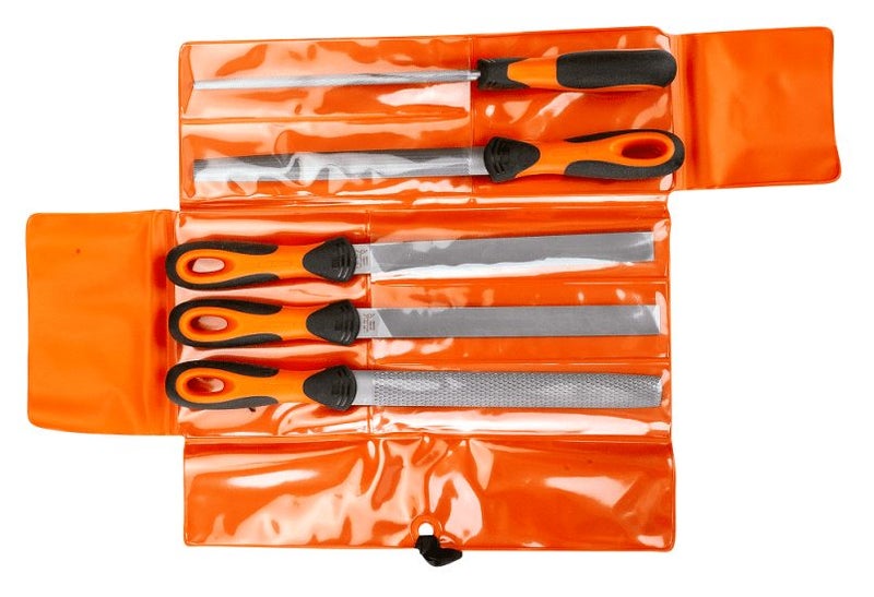 Bahco ERGO Engineering 5 Piece File Set 200mm (Each) Carousel 2