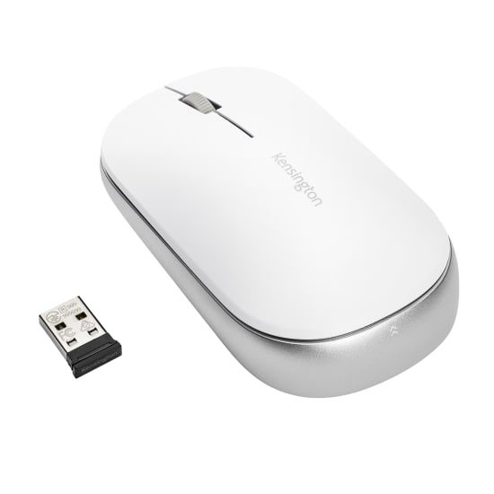 Kensington Suretrack Bluetooth Mouse White/Silver-Each Carousel 1