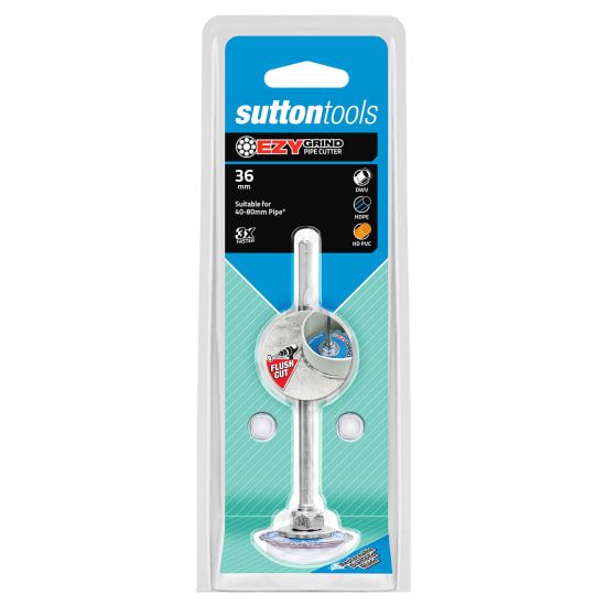 Sutton Tools Ezygrind Pipe Cutter-36mm (Each) Carousel 1
