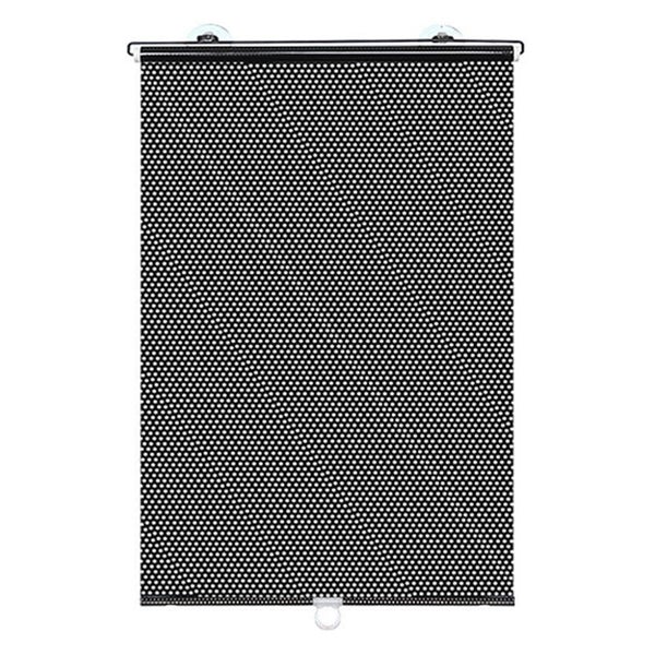 Car Window Shade Retractable Roller Blinds Sunshade Blackout Curtains-Black Carousel 2