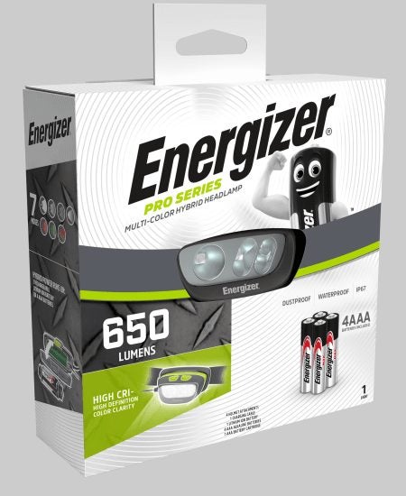 Energizer Pro Series Focusing Hybrid Headlamp-650 Lumens (Each) Carousel 1