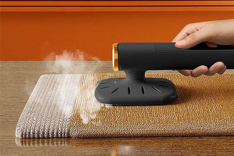 USB Portable Micro Steam Iron Handheld Garment Steamer-Black Carousel 2