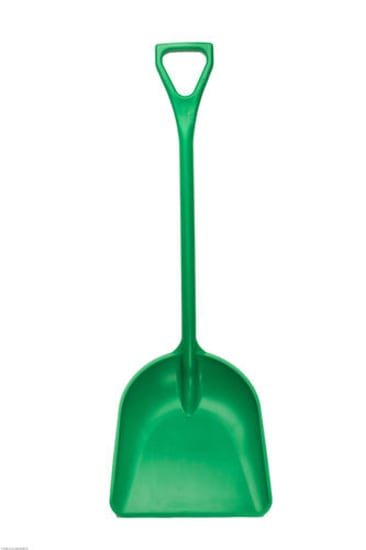 Plastic Shovel Heavy Duty Green-1120 x 350mm (Each) Carousel 1