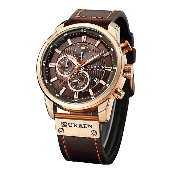 Fashion Date Quartz Men Watches Male Clock Chronograph Sport Mens Wrist Watch... Carousel 2