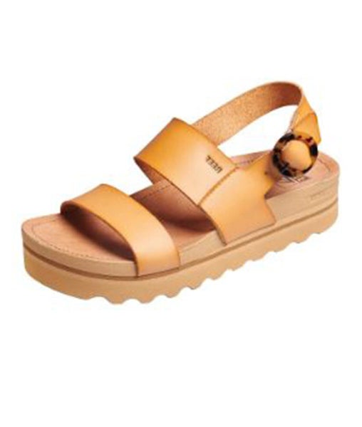 Reef CUSHION VISTA HI BUCKLE SANDAL NAT Carousel 1