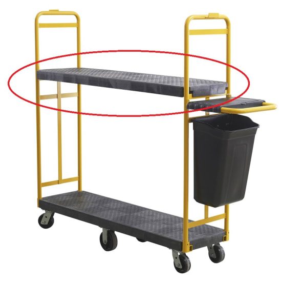 Large Shelf for Material Supply Cart (Each) Carousel 1