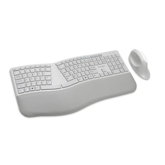 Kensington Dual Wireless Ergo Desktop Set Grey-Each Carousel 1