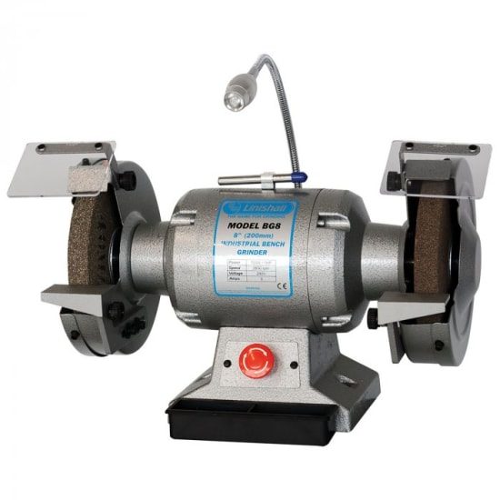 Linishall Heavy-duty Bench Grinder BG8-200mm-Each Carousel 1