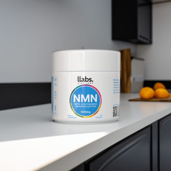 NMN (Nicotinamide Mononucleotide) 500mg - 60 Caps - llabs. Longevity Carousel 1