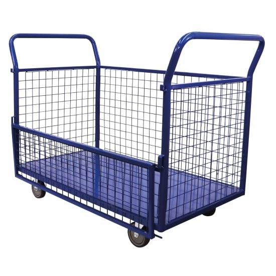 BlueAnt Heavy Duty Cage Trolley-1200L x 700w x 620D (Each) Carousel 1