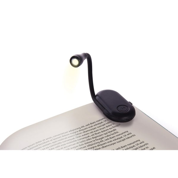 ISGift: Rechargeable Clip-On Book Light - Black IS Gift Carousel 3