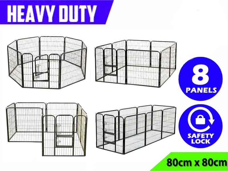 Heavy Duty Temporary Fence 640cm Double Door Carousel 7