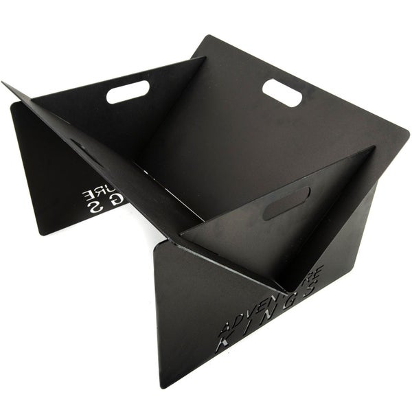 Adventure Kings Portable Steel Fire Pit Easy Setup + Portable Firepit Canvas Bag Carousel 2