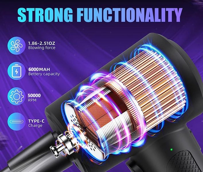 PTN NEW Cordless Electric Air Duster Sale Sale Sale Carousel 2