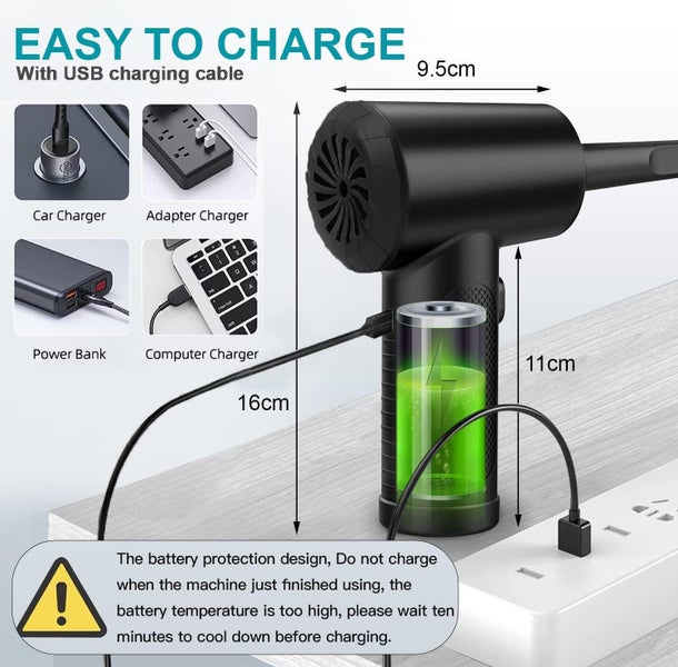 PTN NEW Cordless Electric Air Duster Sale Sale Sale Carousel 4