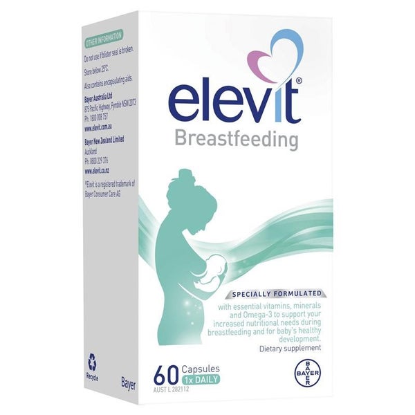 Elevit Breastfeeding 60 Capsules Carousel 1