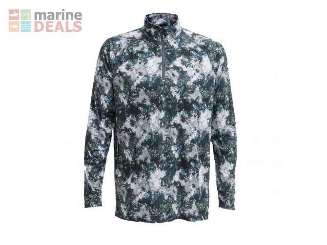 Ridgeline Micro Lite UPF 40 Quarter Zip Mens Long… Carousel 1