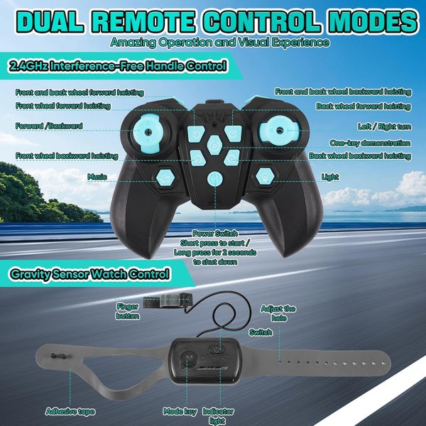 8WD Remote Control Robot Dog Carousel 2