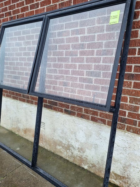 Aluminium Window Black 2000 W x 2000 H [#4342 MA] Carousel 2