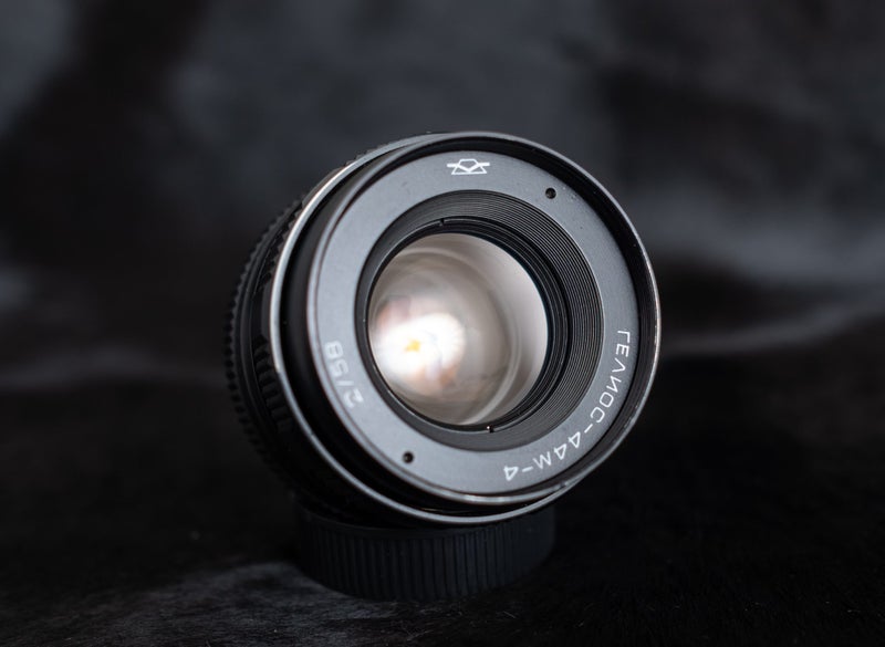 Helios 44M-4 Russian vintage lens KMZ cleaned and service Carousel 1