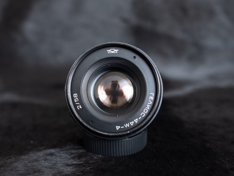 Helios 44M-4 Russian vintage lens KMZ cleaned and service Carousel 12