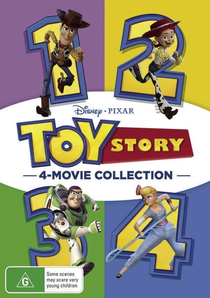 TOY STORY - 4-MOVIE COLLECTION (4DVD) Carousel 1