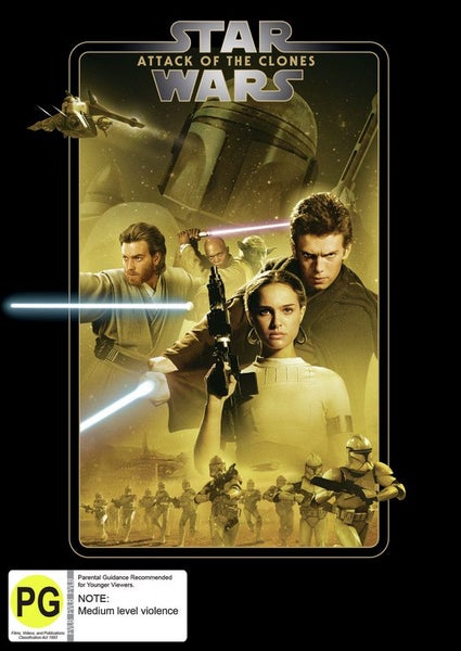 STAR WARS - EPISODE II: ATTACK OF THE CLONES (DVD)636229956422431122