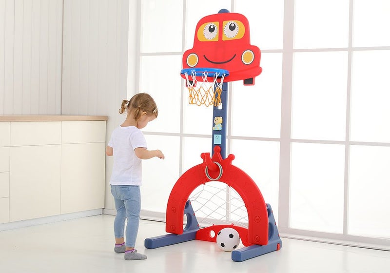 Kids Basketball Hoop Stand Golf Game Carousel 1